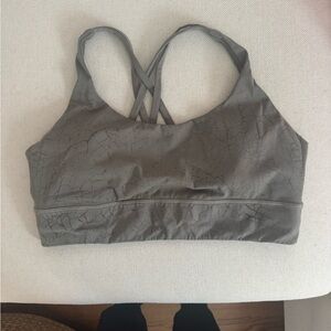 Lululemon energy long line sports bra